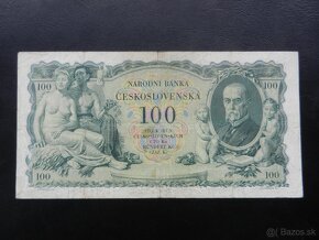 Bankovka 50 Kč 1929 a 100Kč 1931 neperforované - 6