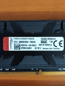 02 PREDAM PAMATE Kingston HX432C13PB3K2/32GB - 6