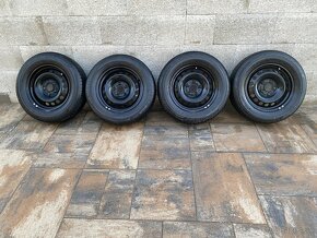 LETNA SADA PLECHOVE DISKY 5x112 R15 + LETNE PNEU BRIDGESTONE - 6