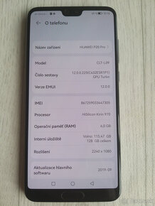 Huawei P20 Pro 6/128 GB Midnight Blue - 6