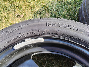 Letné pneu 195/55 R16 na diskoch - 6