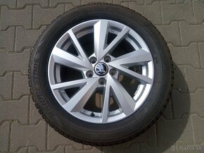 Orig. sada Audi, VW, Škoda, Seat 5x112 R17 + pneu 215/55 R17 - 6