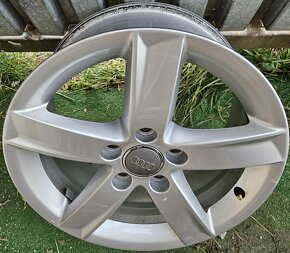 Atraktívne, originálne disky AUDI - 5x112 r16 - 6