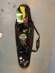 Snowboard Raven 151/ Topanky na snowboard Gravity 43 - 6