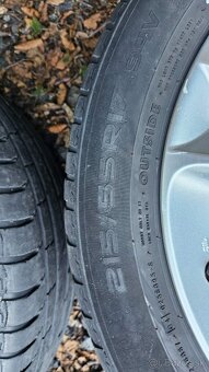 70. Sada letních kol 215/55 r17 Peugeot 5x108 - 6