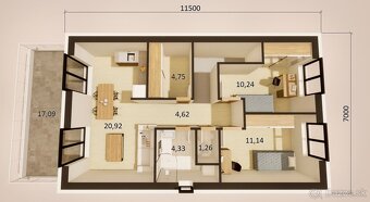 REZERVOVANÉ - SLANEC - STAVEBNÝ POZEMOK 1.751 M2 SO STAVEBNÝ - 6