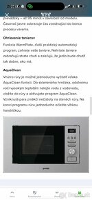 Gorenje vstavaná mikrovlnná rúra - 6