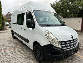 RENAULT MASTER 2,3 92kW, L3 H3, r.v.2012, 6 MIESTNE, KLÍMA, - 6