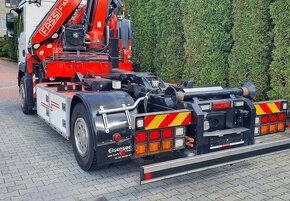 9010 MAN TGM 15.290 - 4x2 - Nosič kontejnerů + HR-FASSI F165 - 6