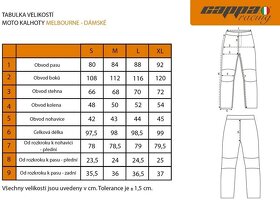 nohavice CAPPA RACING Melbourne XXXL - 6