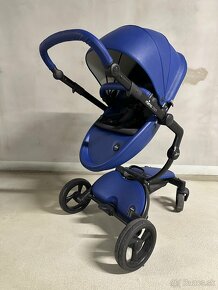 Mima Xari 3G - sedák s korbou Royal Blue, podvozok čierny - 6