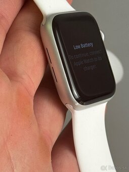 Apple Watch SE 2 44mm Silver GPS - 100% zdravie - 6