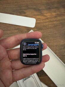 Apple watch 7 41 mm Blue Alu GPS - 6