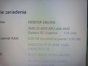 rozpredám notebook Lenovo B50-45 - 6