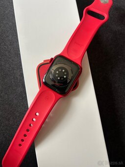 Apple Watch 8 41mm red - 100% batéria - 6