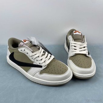 NIKE AIR JORDAN 1 LOW MEDIUM OLIVE TS - 6