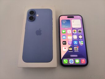 apple iphone 16 128gb Ultramarine / Batéria 100% - 6