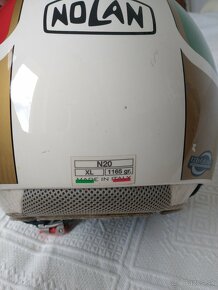 NOLAN N20 Italy XL - moto prilba / helma - 6