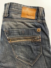 Pánske kvalitné džínsy PEPE JEANS - veľkosť 33/34 - 6