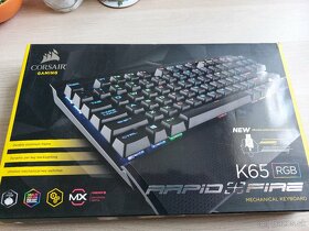 Herní klávesnice Corsair Gaming K65 RGB RAPIDFIRE. - 6