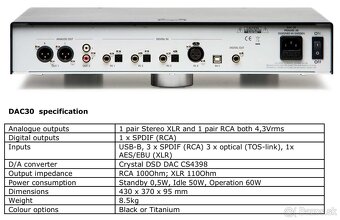 Primare DAC30 - high-end DA prevodnik - 6