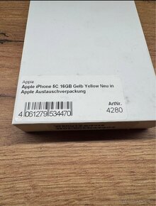 iPhone 5C, 16GB, Gelb Yellow, NOVÝ - 6