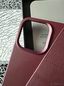 Mujjo Wallet case full grain leather iPhone 15 Pro Max - 6
