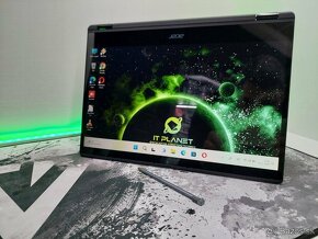 14"FullHD IPS, otočný dotykový disp. ACER TM SPIN P4, i5/8GB - 6