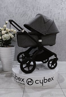 TROJKOMBINÁCIA BUGABOO FOX2 BLACK MELANGE - 6