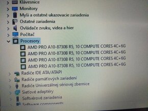 rozpredám funkčný notebook Hp elitebook 725 g4 - 6