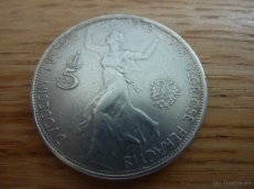 Strieborná R-U 5 koruna 1908 jubilejná v krásnom stave - 6