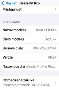 Apple Slúchadlá BEATS FIT PRO Sede /SUPER CENA/ - 6