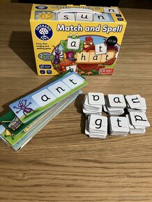 Anglicky Match and spell - 6