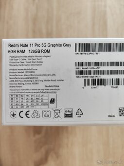 Xiaomi Redmi Note 11 pro 5G - 6