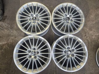 5x112 r17 ET46 x 8J elektróny ŠKODA, VW,SEAT,AUDI - 6