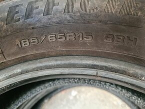 185/65r15 letné 2 ks GOODYEAR dezén 5,3 mm DOT2019 - 6