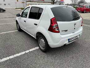 Dacia Sandero 1.2 16V - málo kilometrov, lacná údržba - 6