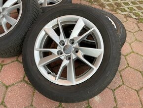 205/60 R16 orig. AUDI A4 Dunlop zimná sada - 6