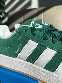 Adidas Campus 00s Dark Green Cloud White GS - 6