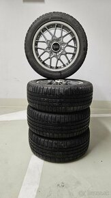 Audi alu disky a zimné pneu 255/45 R18 - 6