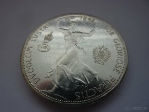 R-U Jubilejná 5 koruna 1908 v krásnom zbierkovom stave - 6