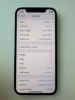 iPhone 12 Pro 128GB Blue Dohoda istá. - 6