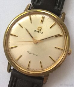 OMEGA Geneve kalibr 601I třidy, rok vyroby 1970, zlacene, - 6