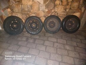 5x100 r14 165/70 r14 zimne fabia skoda vw rezerva audi seat - 6