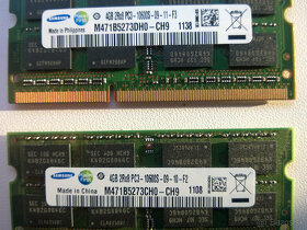 RAM Pamäte 4 GB, 2GB, 1 GB, 256 MB pre notebooky - 6