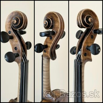 husle 4/4 model Stradivari tiger stripes - 6