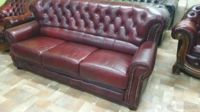 CHESTERFIELD ŠTÝL KOŽENÁ, V ANGLICKOM ŠTÝLE - 6