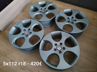 Alu disky 5x112 , 5x108 , 5x114,3 , 5x120 ... - 6