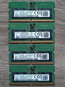 MICRON 16GB DDR5 a Samsung 8GB DDR5 SoDimm. - 6