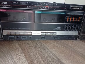 JVC PC-W35 radiomagnitofon retro kazeťák - 6